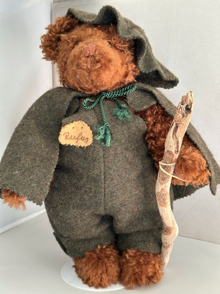 Handgefertigter Künstler Teddybär "Schäfer Rufus" Plüsch 32cm in Algermissen