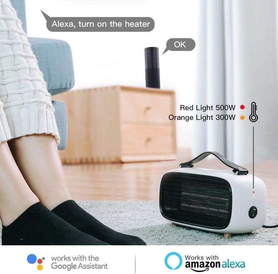 Mini Smart Heizlüfter Heater mit Alexa GoogleAssistant kompatibel in Freyung