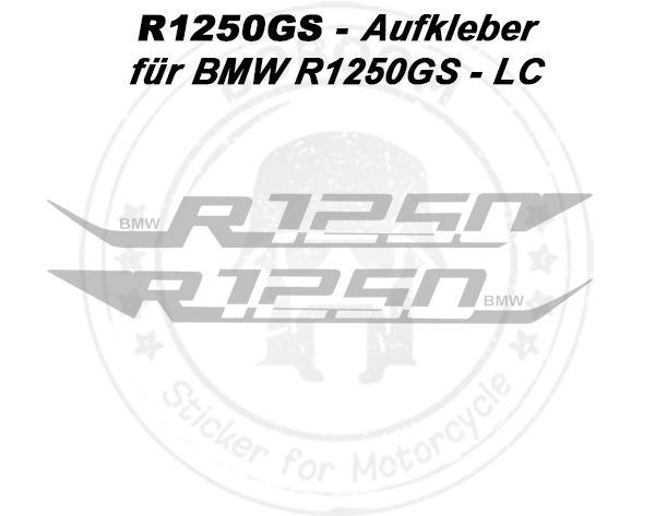 Der BMW R1250 Aufkleber für den Schnabel für R1250GS LC in Neustadt (Wied)