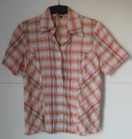 BEXLEYS Damen-Kurzarmbluse orange-hellgrün-weiß-kariert Gr.38 TOP Hessen - Kassel Vorschau