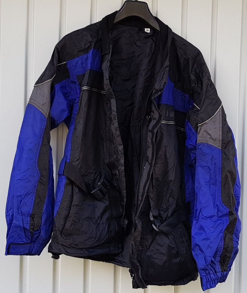 Held Motorrad Regenjacke Blau/schwarz Gr.M 4 Taschen gebraucht in Hemer