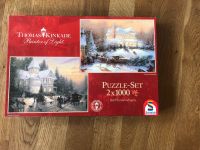 Puzzle 2 x 1000 Thomas Kinkade Bayern - Griesstätt Vorschau