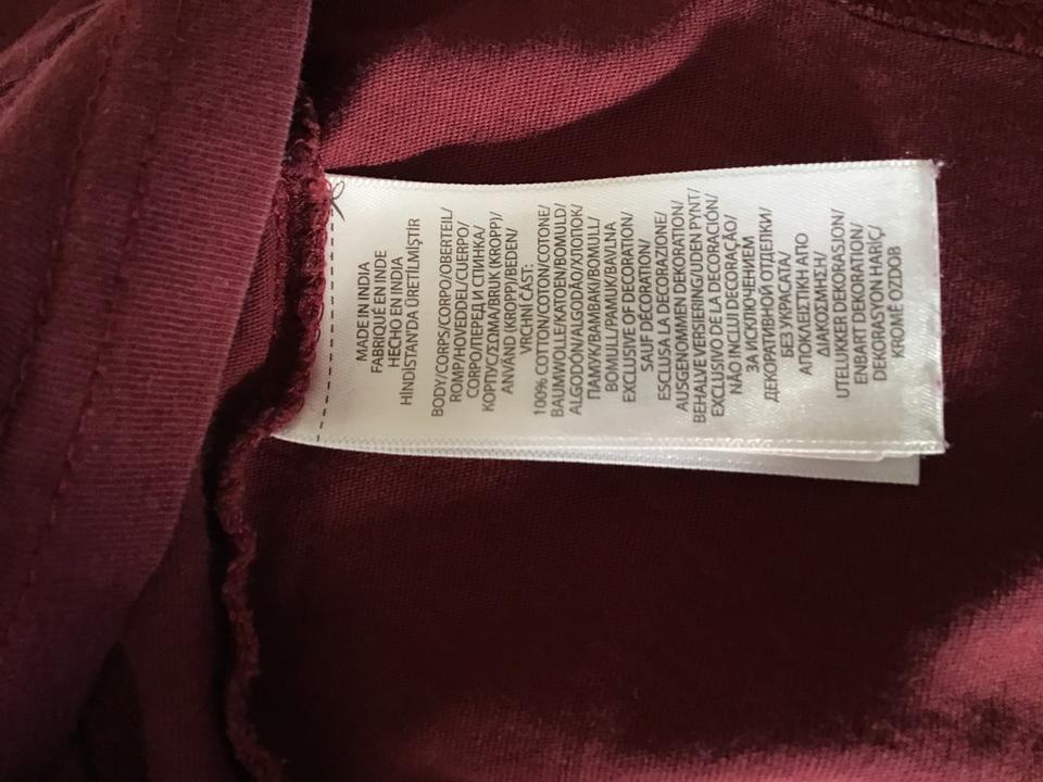 Langarmshirt weinrot rot Polo Ralph Lauren M 10-12 150 ca. 152 in Moers