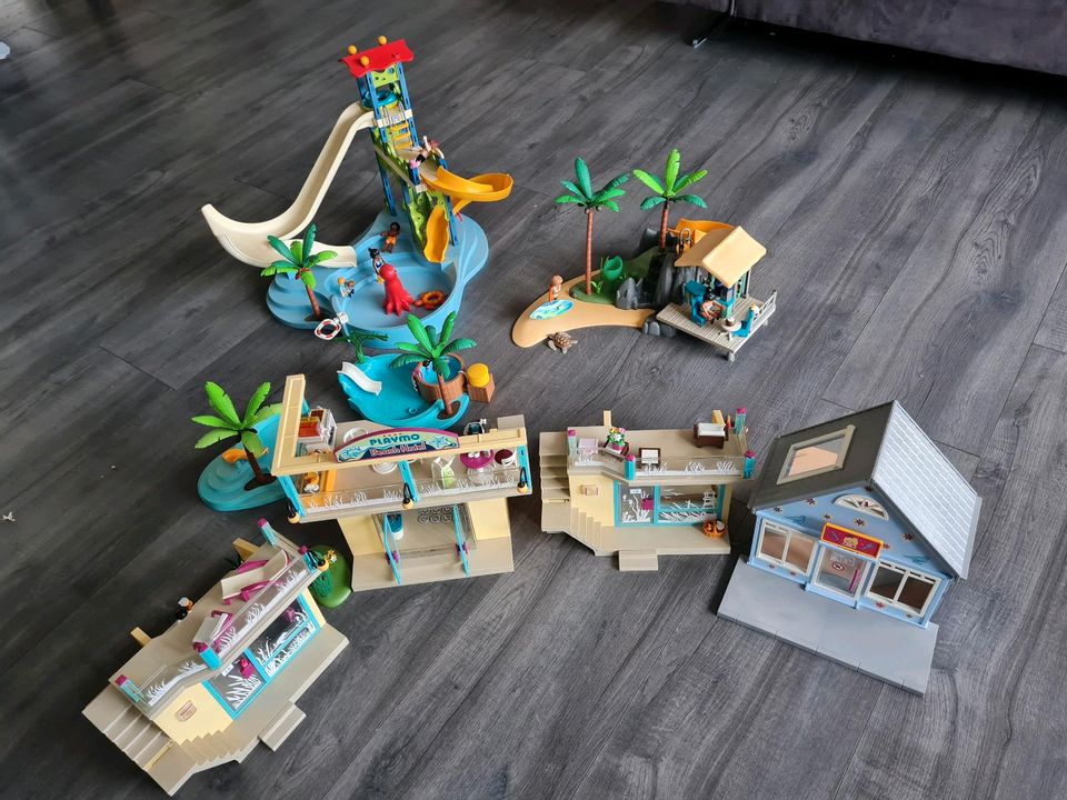 Playmobil Hotel + Schwimmbad + Strandbar + Friseurgeschäft in Mülheim (Ruhr)