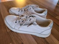 S'Oliver Sneakers Größe 35 weiß Metallic Effekt Baden-Württemberg - Schemmerhofen Vorschau