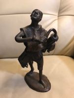 Bronze Figur Trommler ORIENT / Afrika 18,5 cm 800 Gramm Bayern - Gilching Vorschau