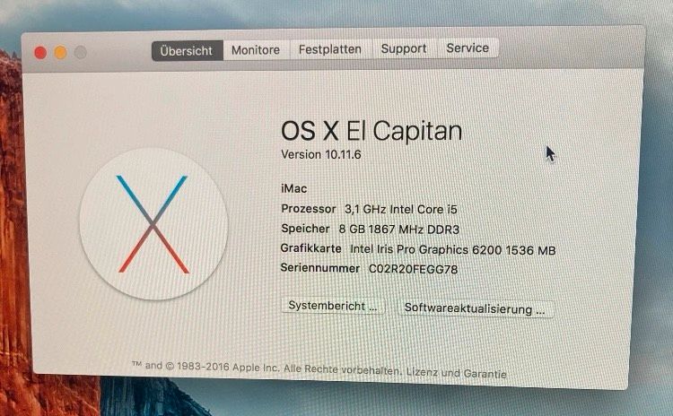 iMac 21,5 Zoll inkl Zubehör - wie neu in Kiel