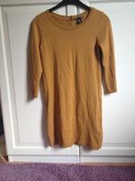 Senfgelbes Pulloverkleid Pulli Longshirt Hessen - Wiesbaden Vorschau