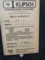 Klipsch Belle E Boxen Subwoofer Mono Block Komplettset selten Nordrhein-Westfalen - Leverkusen Vorschau