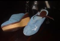 Sansibar - Wedges, Sandalen (blau/beige/braun) Schleswig-Holstein - Neumünster Vorschau