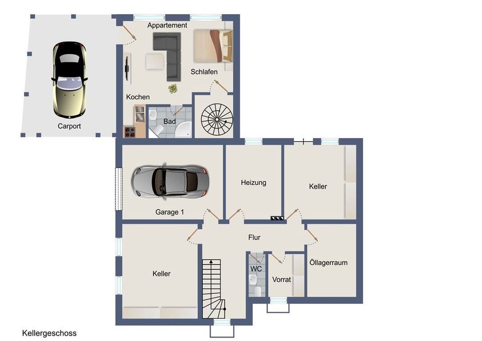 2-Familienhaus mit kleinem Appartement in Le.-Oedingen! in Lennestadt