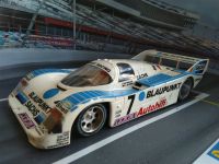 Porsche 962 Blaupunkt Karosserie auf Plafit SLP1 Chassis 1:24 Köln - Ehrenfeld Vorschau