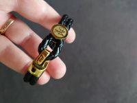 GMK Armband Leder geflochten schwarz gold Guido Maria Kretschmer Rheinland-Pfalz - Sehlem Vorschau