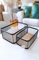 Maisons du Monde Korbset Basket neu Shabby Chic Industrial Set Hessen - Fuldatal Vorschau