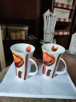 2 Kaffeebecher mit Motiv aus Porzellan. Schleswig-Holstein - Neumünster Vorschau