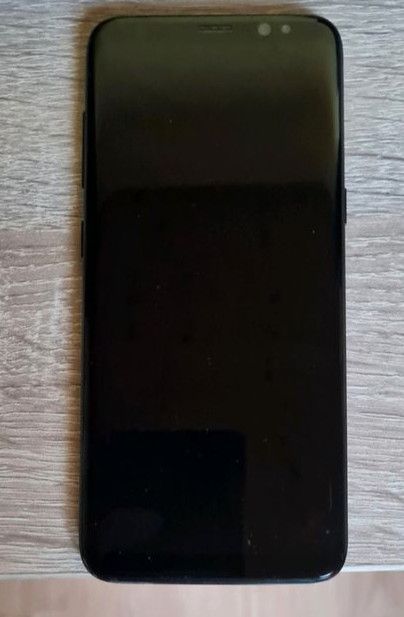 Samsung Galaxy S8 schwarz Top Zustand in Schaafheim