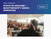 Tickets für David Puentez „Püntis Cruise Bootsparty - opening“ Eimsbüttel - Hamburg Eimsbüttel (Stadtteil) Vorschau