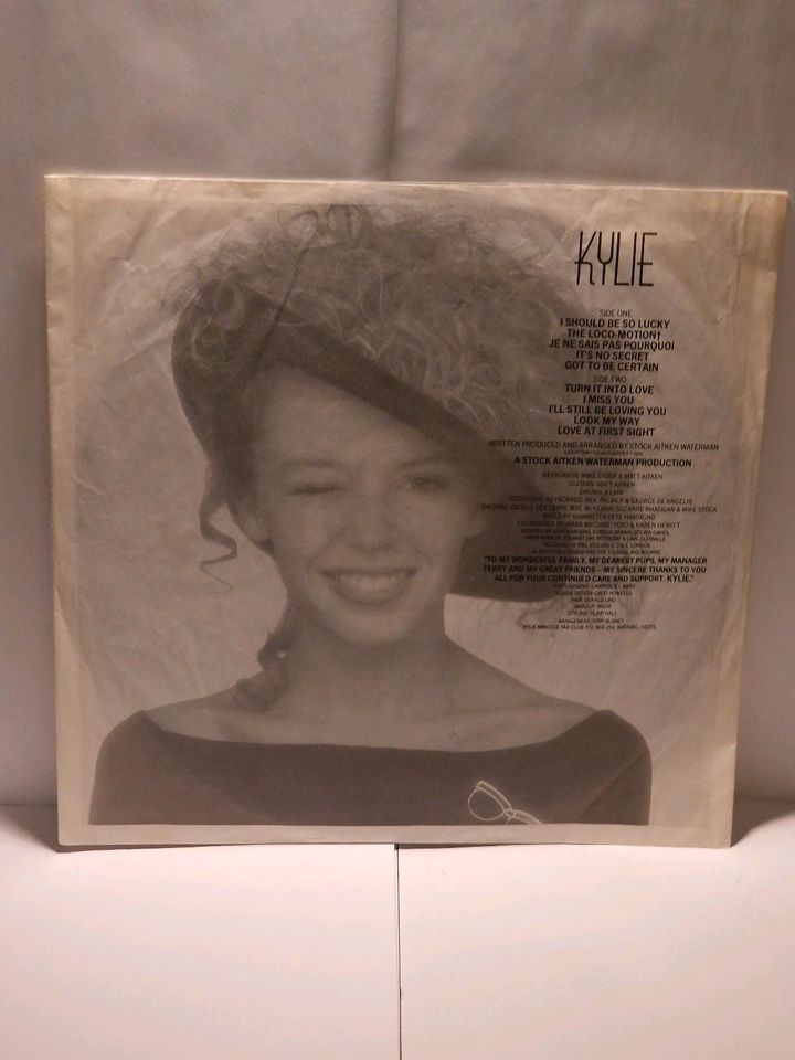 Kylie Minogue - Kylie - Vinyl LP Schallplatte - Top Zustand in Kolitzheim