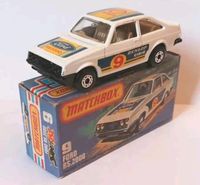 Matchbox Superfast #9c 1:60 Ford Escort RS2000 weiß mit "K" Box Berlin - Charlottenburg Vorschau