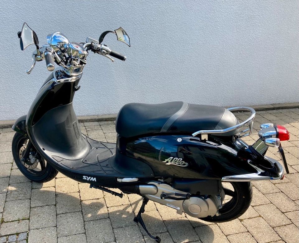 Retro Roller 125 ccm Sym Allo gepflegt in Kempten