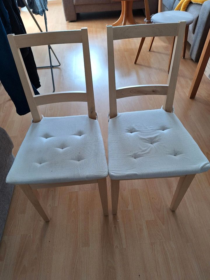2 x IKEA Stuhl Bertil mit Auflage in Hannover