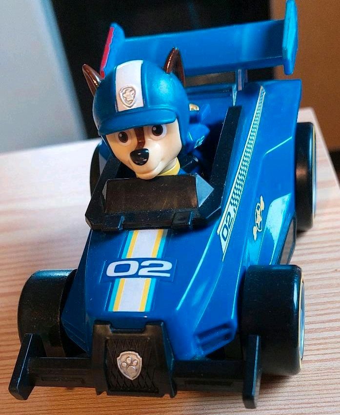 Paw Patrol Chases Race & Go Fahrzeug mit Figur Chase Rennauto in Eppingen