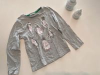 H&M Weihnachts Longsleeve Sweatshirt Gr. 122/128 grau mit Pinguin Rheinland-Pfalz - Neuwied Vorschau