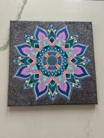 Mandala Glitzer grau/lila/schöne Farben Hessen - Mücke Vorschau