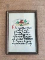 Haussegen Vintage Bild Kalligraphie Geschenk Nordrhein-Westfalen - Mönchengladbach Vorschau