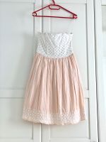 H&M schulterfreies Kleid Sommer Frühling Spitze weiß apricot 40 Dortmund - Lütgendortmund Vorschau