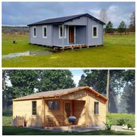 Ferienhaus 5,8x6 Blockbohlen +Montage +Lieferung Haus Gartenhaus Brandenburg - Luckenwalde Vorschau