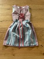 Dirndl Mädchen mit Schürze ca Gr 110 rose/grau Bayern - Feucht Vorschau