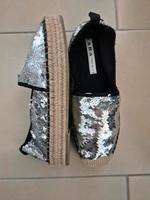 Pailetten Espadrilles Größe 39, Zara München - Laim Vorschau