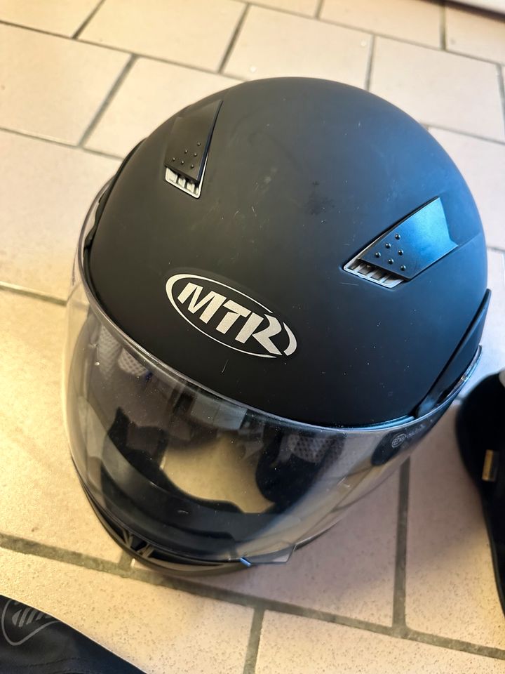 Motorradhelm MTR wie neu in Augsburg