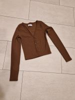 HOLLISTER Strickjacke braun XS Damen Mädchen Kinder Wandsbek - Hamburg Bergstedt Vorschau