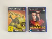 PlayStation 2 Spiele, 2 Stück. Shrek 2 und Der Anschlag Thüringen - Pössneck Vorschau
