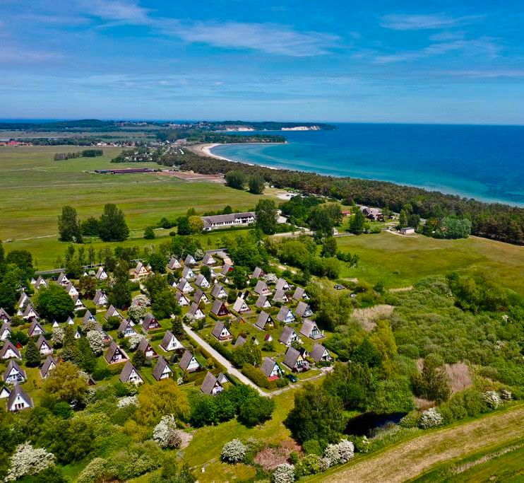 Rügen,Ferienhaus,Finnhütte, Ferienwohnung,Ostsee strandnah in Mönchgut, Ostseebad