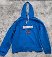 Hoodie herren Napapijri blau mit Brusttasche Größe L Schleswig-Holstein - Eckernförde Vorschau