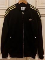 Adidas retro Jacke schwarz -gold Pankow - Prenzlauer Berg Vorschau