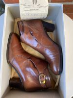 vintage Ankle Boots Aigner braunes Glattleder Gr. 38 Stiefeletten Hamburg Barmbek - Hamburg Barmbek-Süd  Vorschau