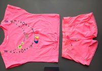 T-Shirt + kurze Hose 134 Set Short Top Tshirt pink Mädchen Bayern - Freilassing Vorschau