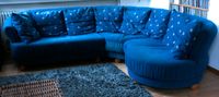 Sofa blau, mit passendem Sessel (nur dieser ist verschmutzt) Hessen - Oberursel (Taunus) Vorschau