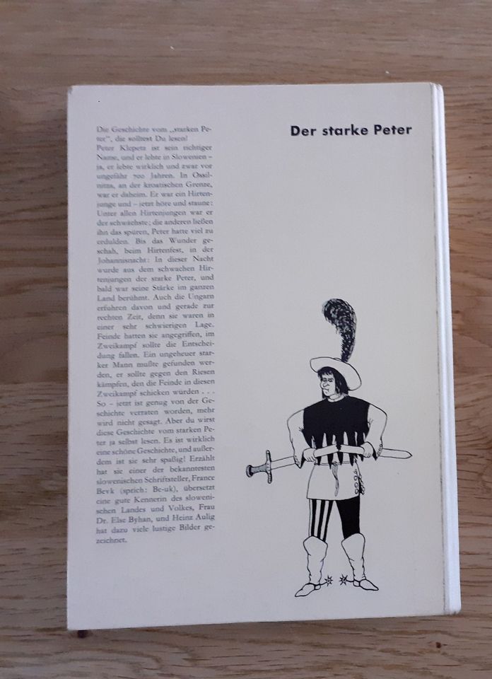 France Bevk - Der starke Peter - Buch Kinderbuch DDR in Rheda-Wiedenbrück