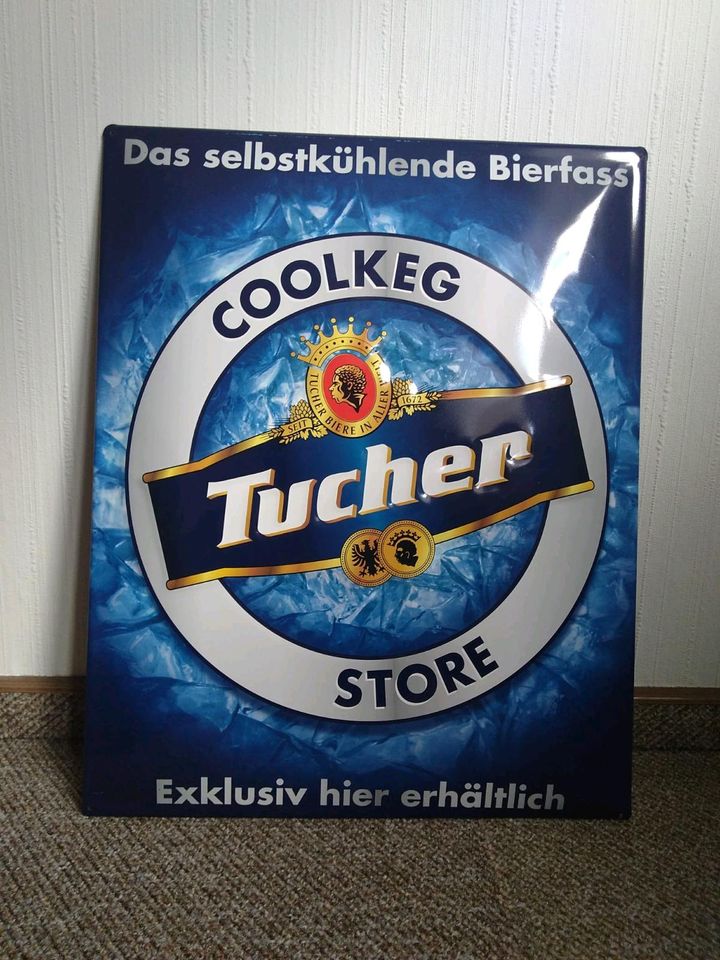 Blechschild Tucher in Hettstadt