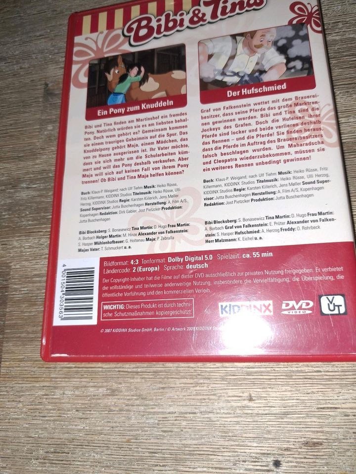 Bibi und Tina, DVD, der Hufschmied, ein Pony zum Knuddeln in Ratingen