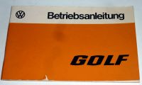 Original - VW-GOLF - 1 - Betriebsanleitung, von 1975 Bayern - Kronburg Vorschau