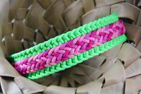 Paracord Halsband Hund Halsumfang 50 cm Neon neu Berlin - Köpenick Vorschau