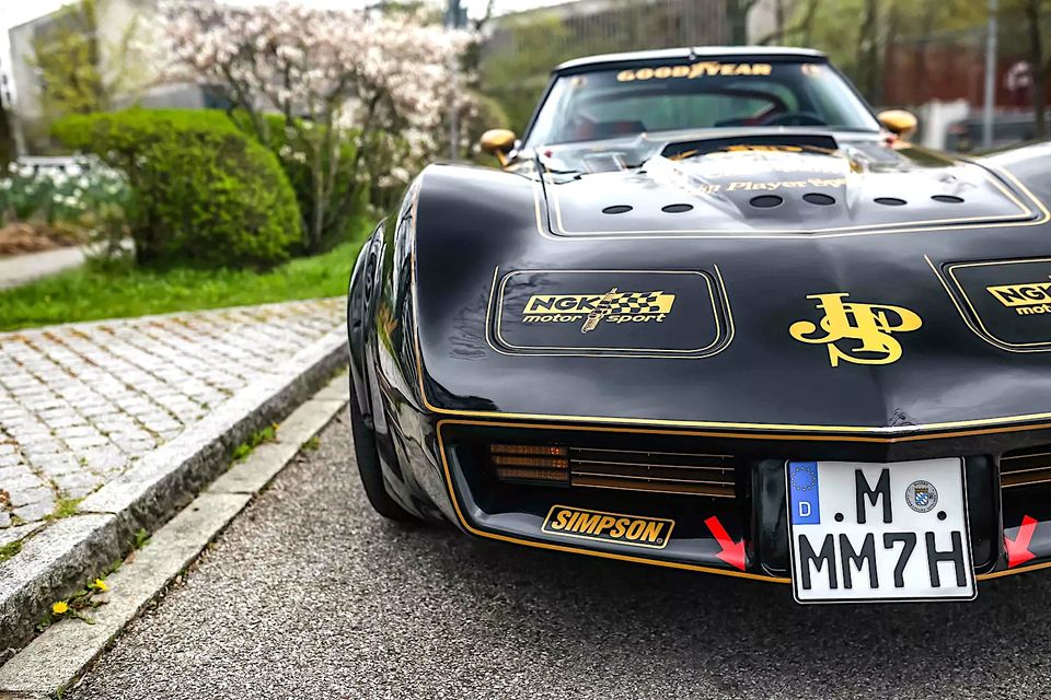 Corvette C3 V8 JohnPlayerSpecial H-Kennzeichen/Klima in Unterschleißheim