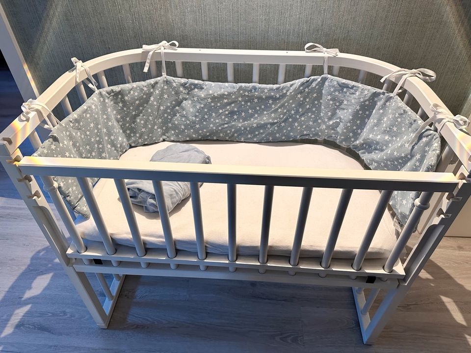 Babybay Nestchen fürs Baby Beistellbett Bettlaken in Wendisch Rietz