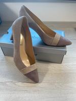Gabor Pumps Rauleder Lack mauve Sand 39 Nordrhein-Westfalen - Hürth Vorschau